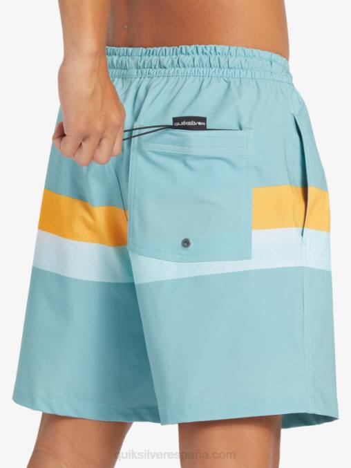 camafeo azul aerógrafo surfsilk 17 voleas D6T4D655 hombres Quiksilver