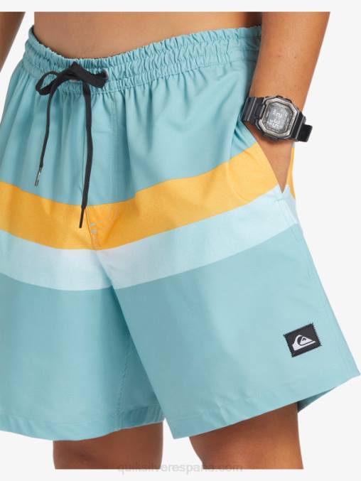 camafeo azul aerógrafo surfsilk 17 voleas D6T4D655 hombres Quiksilver