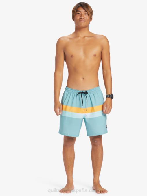camafeo azul aerógrafo surfsilk 17 voleas D6T4D655 hombres Quiksilver