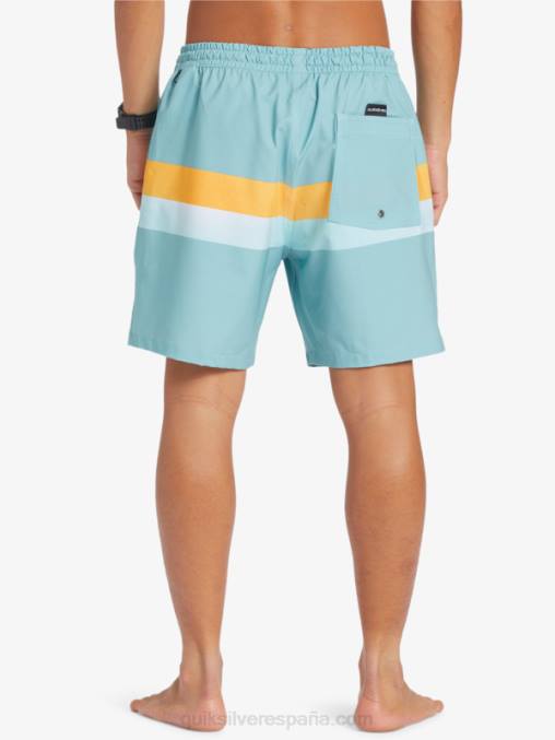 camafeo azul aerógrafo surfsilk 17 voleas D6T4D655 hombres Quiksilver