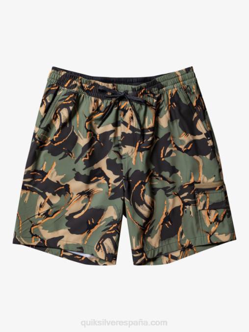 camuflaje - playa shorts de playa taxer cargo 18 anfibios D6T4D252 hombres Quiksilver
