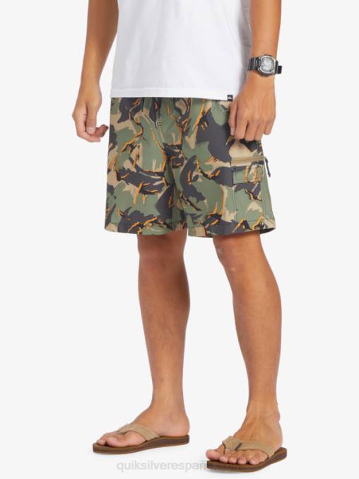 camuflaje - playa shorts de playa taxer cargo 18 anfibios D6T4D252 hombres Quiksilver