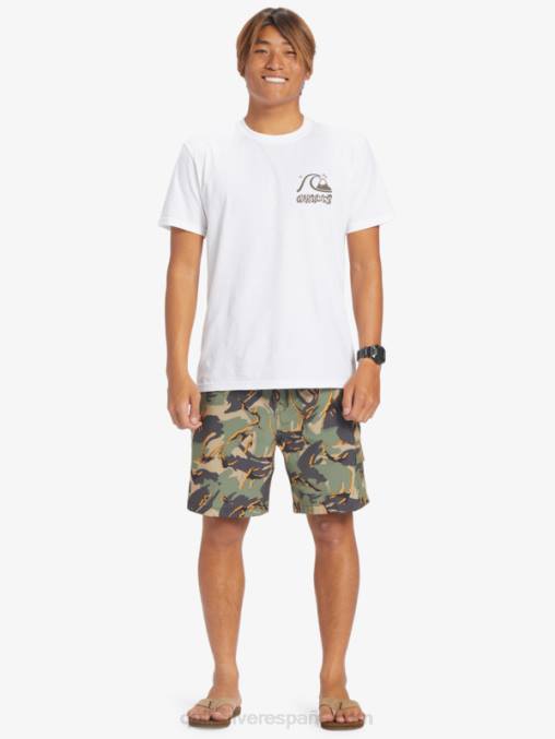 camuflaje - playa shorts de playa taxer cargo 18 anfibios D6T4D252 hombres Quiksilver
