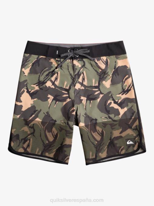 camuflaje shorts de playa highlite festoneado 19 D6T4D33 hombres Quiksilver