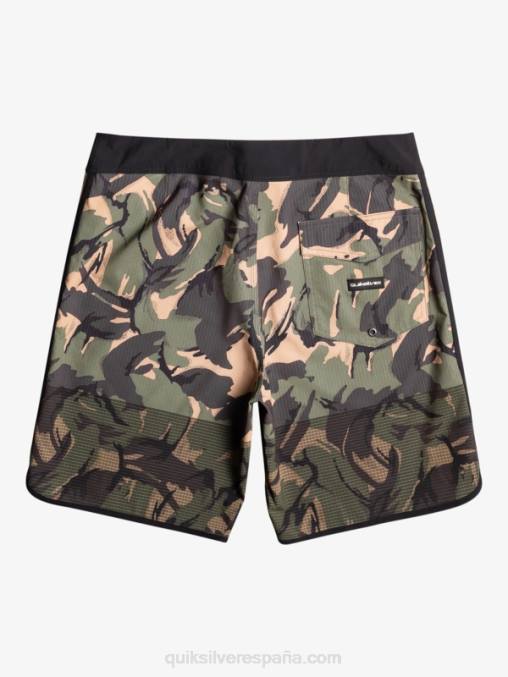 camuflaje shorts de playa highlite festoneado 19 D6T4D33 hombres Quiksilver