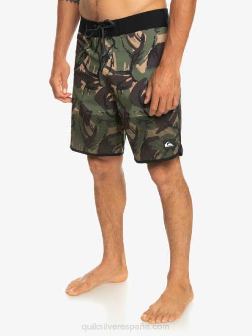 camuflaje shorts de playa highlite festoneado 19 D6T4D33 hombres Quiksilver