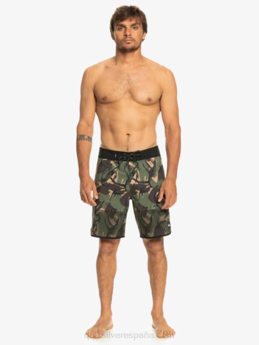 camuflaje shorts de playa highlite festoneado 19 D6T4D33 hombres Quiksilver