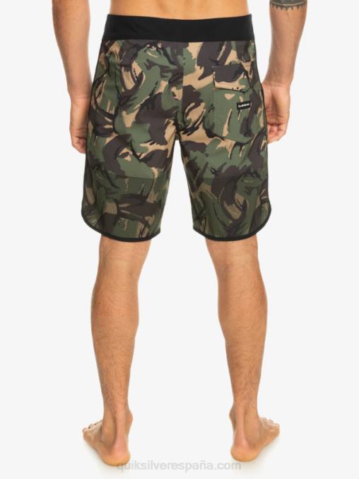camuflaje shorts de playa highlite festoneado 19 D6T4D33 hombres Quiksilver