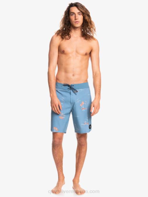 capitanes azules shorts de playa surfsilk festoneado 19 D6T4D1498 hombres Quiksilver