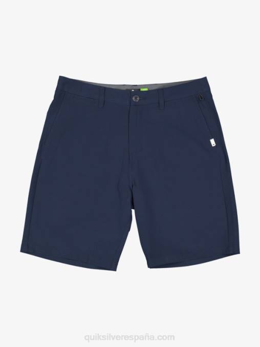 chaqueta azul marino pantalones cortos híbridos Ocean Union Amphibian 20 D6T4D142 hombres Quiksilver