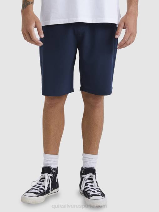 chaqueta azul marino pantalones cortos híbridos Ocean Union Amphibian 20 D6T4D142 hombres Quiksilver