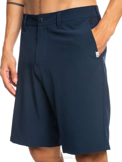 chaqueta azul marino pantalones cortos híbridos Ocean Union Amphibian 20 D6T4D142 hombres Quiksilver