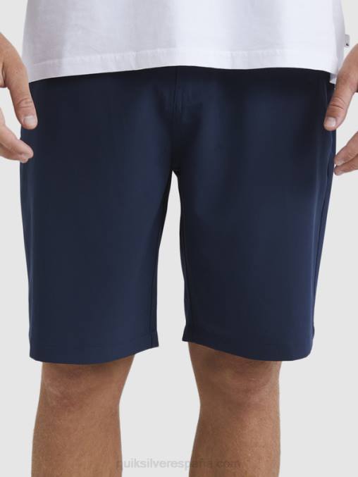 chaqueta azul marino pantalones cortos híbridos Ocean Union Amphibian 20 D6T4D142 hombres Quiksilver