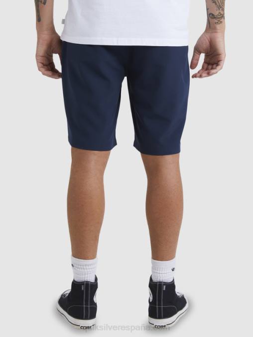 chaqueta azul marino pantalones cortos híbridos Ocean Union Amphibian 20 D6T4D142 hombres Quiksilver