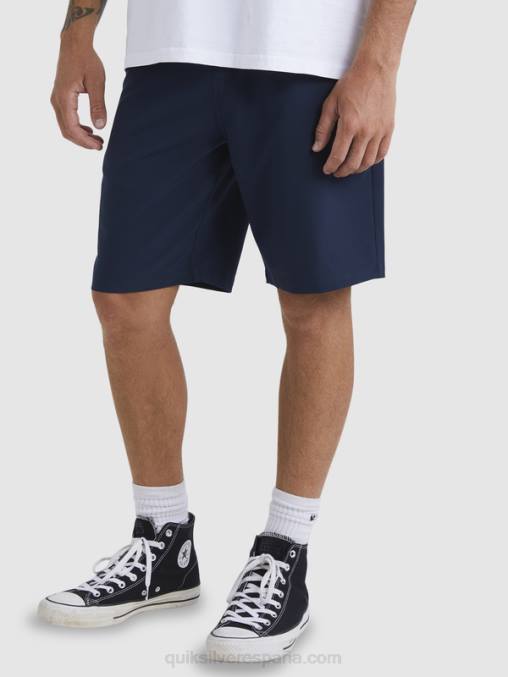 chaqueta azul marino pantalones cortos híbridos Ocean Union Amphibian 20 D6T4D142 hombres Quiksilver