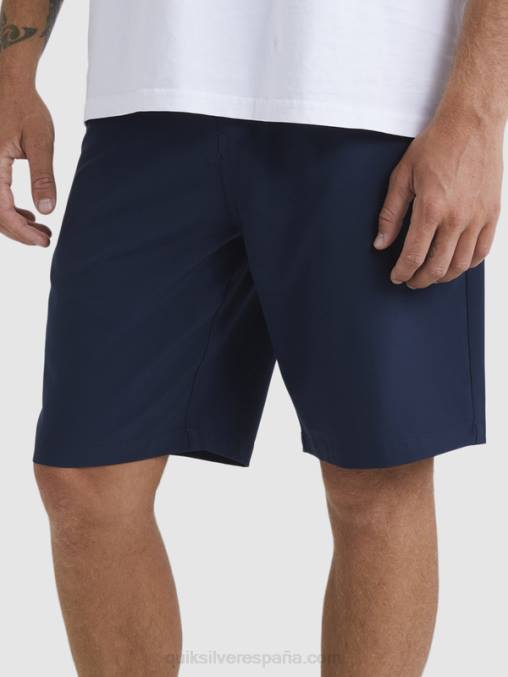 chaqueta azul marino pantalones cortos híbridos Ocean Union Amphibian 20 D6T4D142 hombres Quiksilver