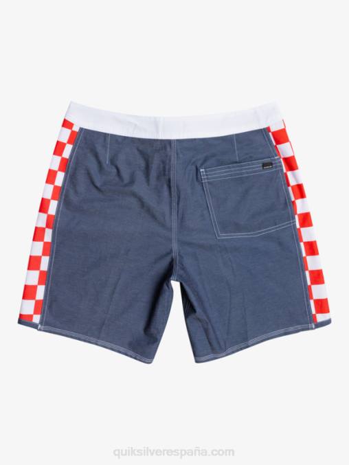 chaqueta azul marino shorts de playa arco 18 originales D6T4D1736 hombres Quiksilver