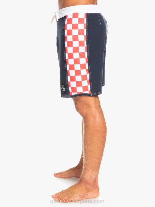 chaqueta azul marino shorts de playa arco 18 originales D6T4D1736 hombres Quiksilver