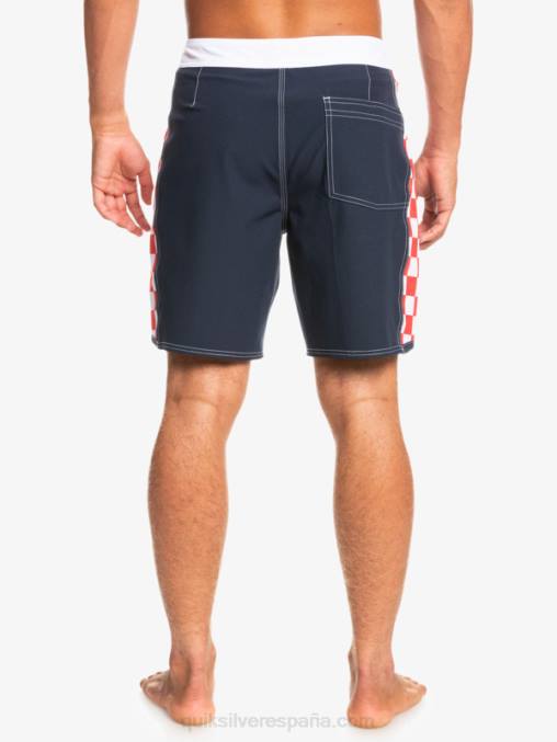 chaqueta azul marino shorts de playa arco 18 originales D6T4D1736 hombres Quiksilver