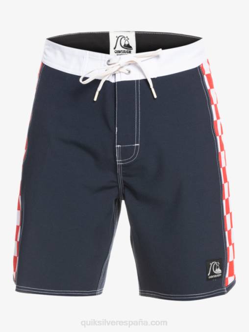 chaqueta azul marino shorts de playa arco 18 originales D6T4D1736 hombres Quiksilver