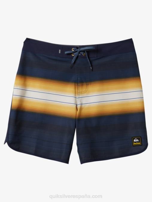 chaqueta azul marino shorts de playa surfsilk 18 D6T4D13 hombres Quiksilver x Pacifico
