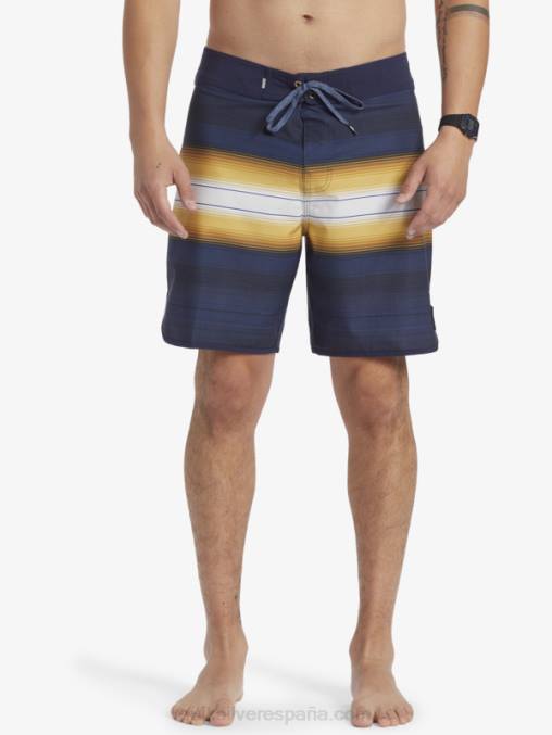 chaqueta azul marino shorts de playa surfsilk 18 D6T4D13 hombres Quiksilver x Pacifico