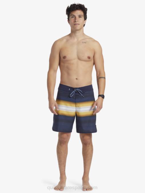 chaqueta azul marino shorts de playa surfsilk 18 D6T4D13 hombres Quiksilver x Pacifico