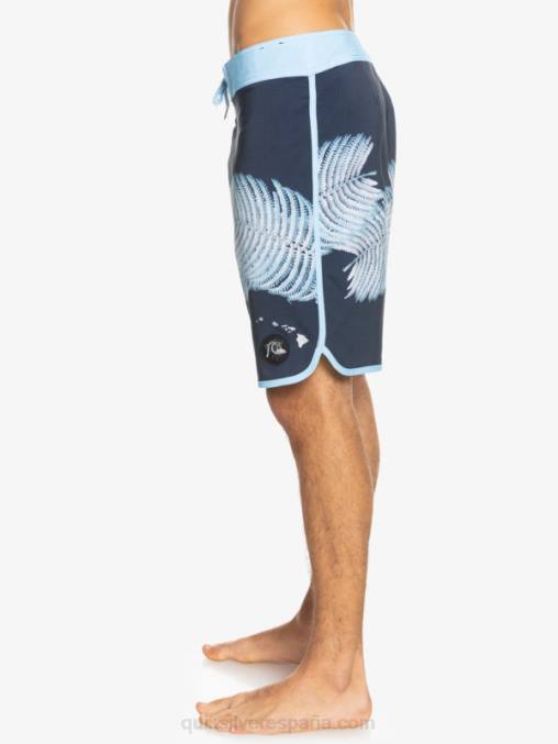 chaqueta azul marino shorts de playa surfsilk hawaii scallop 19 D6T4D1880 hombres Quiksilver