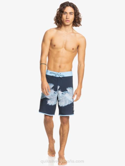 chaqueta azul marino shorts de playa surfsilk hawaii scallop 19 D6T4D1880 hombres Quiksilver