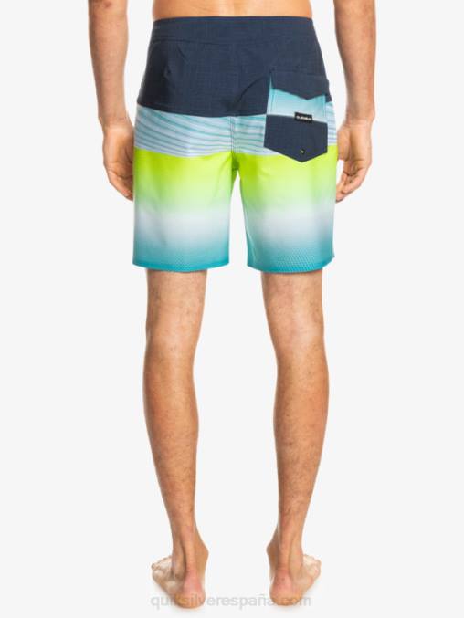chaqueta azul marino shorts de playa surfsilk panel 20 D6T4D1454 hombres Quiksilver