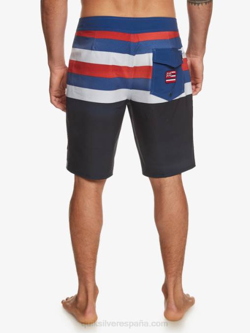 chaqueta azul marino surfsilk hawaii orgullo 20 bañadores D6T4D182 hombres Quiksilver