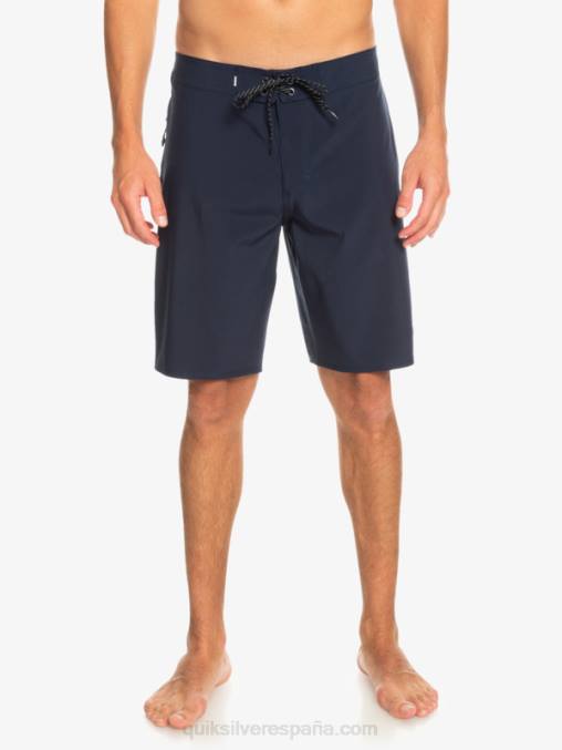 chaqueta azul marino surfsilk kaimana 20 shorts de playa de alto rendimiento D6T4D76 hombres Quiksilver