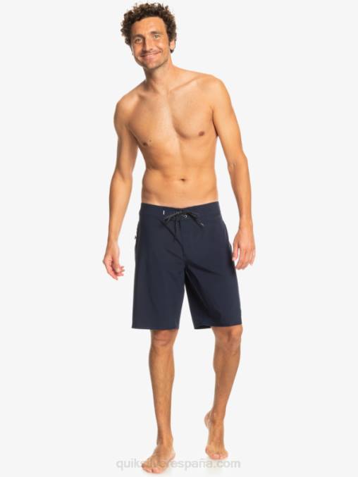 chaqueta azul marino surfsilk kaimana 20 shorts de playa de alto rendimiento D6T4D76 hombres Quiksilver