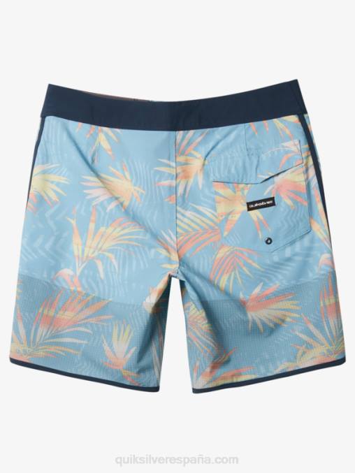 cielo azul shorts de playa highlite festoneado 19 D6T4D34 hombres Quiksilver