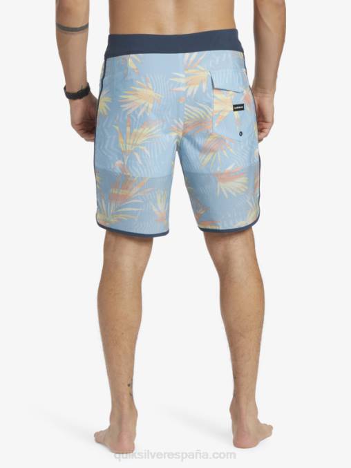 cielo azul shorts de playa highlite festoneado 19 D6T4D34 hombres Quiksilver