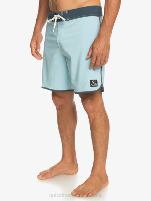 cielo azul shorts de playa originales festoneados 18 D6T4D88 hombres Quiksilver