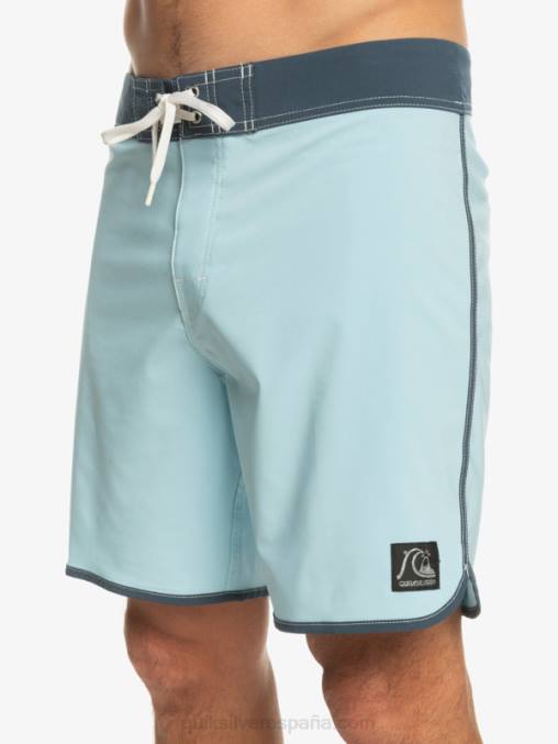 cielo azul shorts de playa originales festoneados 18 D6T4D88 hombres Quiksilver