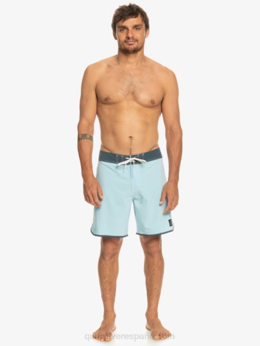cielo azul shorts de playa originales festoneados 18 D6T4D88 hombres Quiksilver