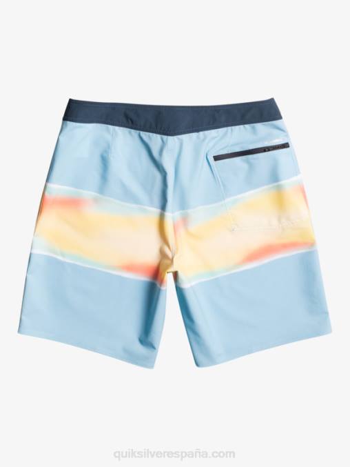 cielo azul shorts de playa surfsilk air brush 19 D6T4D648 hombres Quiksilver