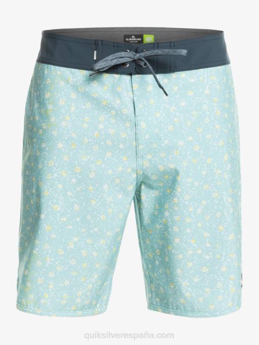 cielo azul shorts de playa surfsilk festoneado 19 D6T4D220 hombres Quiksilver