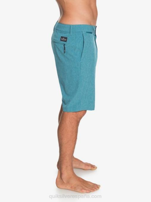 coral azul pantalones cortos híbridos union heather anfibio 20 D6T4D1588 hombres Quiksilver