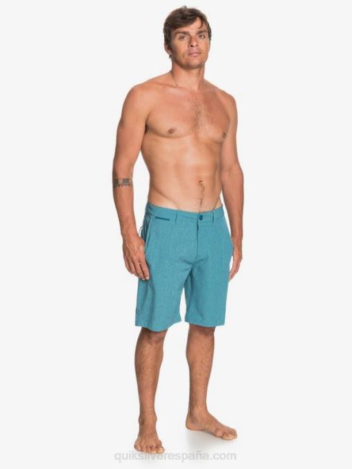 coral azul pantalones cortos híbridos union heather anfibio 20 D6T4D1588 hombres Quiksilver
