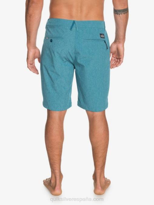 coral azul pantalones cortos híbridos union heather anfibio 20 D6T4D1588 hombres Quiksilver