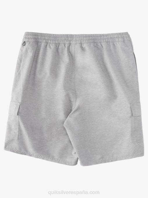cuero gris Waterman equilibrio 18 voleas D6T4D909 hombres Quiksilver