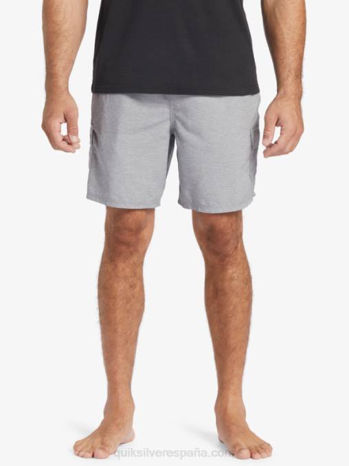 cuero gris Waterman equilibrio 18 voleas D6T4D909 hombres Quiksilver
