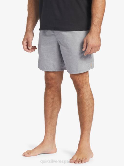 cuero gris Waterman equilibrio 18 voleas D6T4D909 hombres Quiksilver