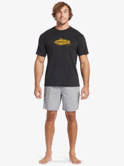 cuero gris Waterman equilibrio 18 voleas D6T4D909 hombres Quiksilver