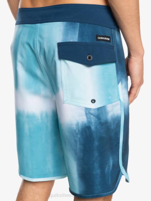 delph azul shorts de playa surfsilk festoneado 19 D6T4D1494 hombres Quiksilver