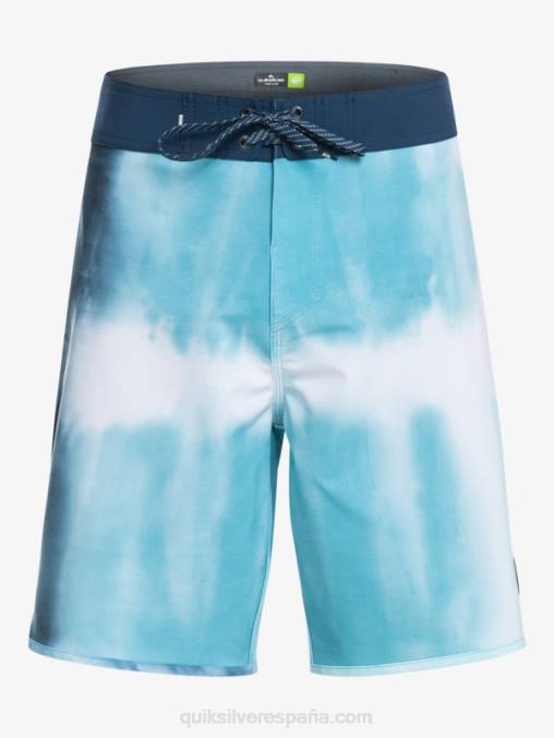 delph azul shorts de playa surfsilk festoneado 19 D6T4D1494 hombres Quiksilver