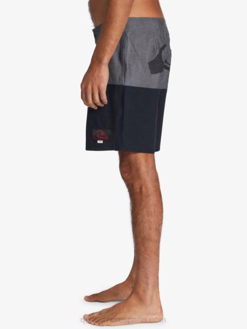 el revés cosas a tope logo 1986 17 bañadores D6T4D1719 hombres Quiksilver x Stranger
